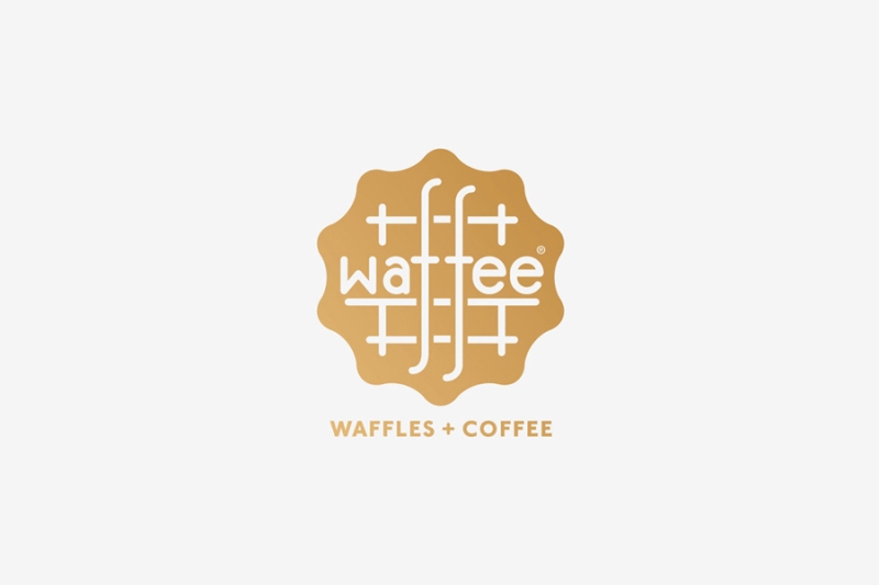 Waffee餅干和咖啡屋品牌設計